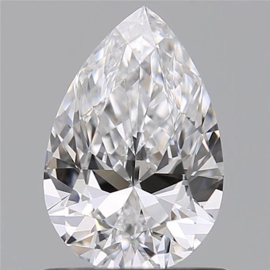 1 pcs Diamond - 0.55 ct - Pear - D (colourless) - VVS1 #1.1