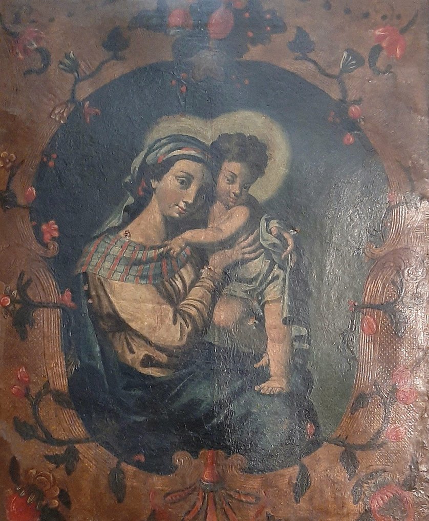 Scuola Italiana (XVIII) - Madonna con Bambino #1.1