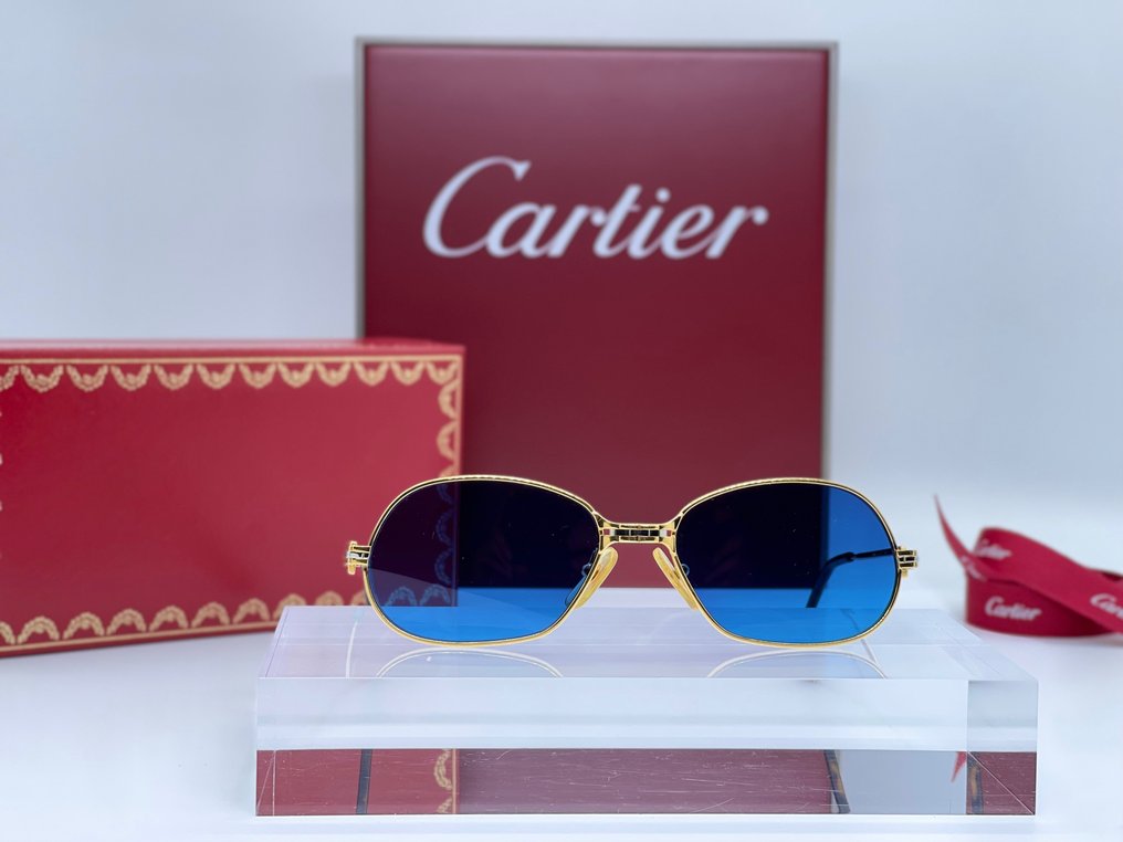 Cartier - Panthere PM Vintage Gold Planted 24k - Sunglasses #2.1