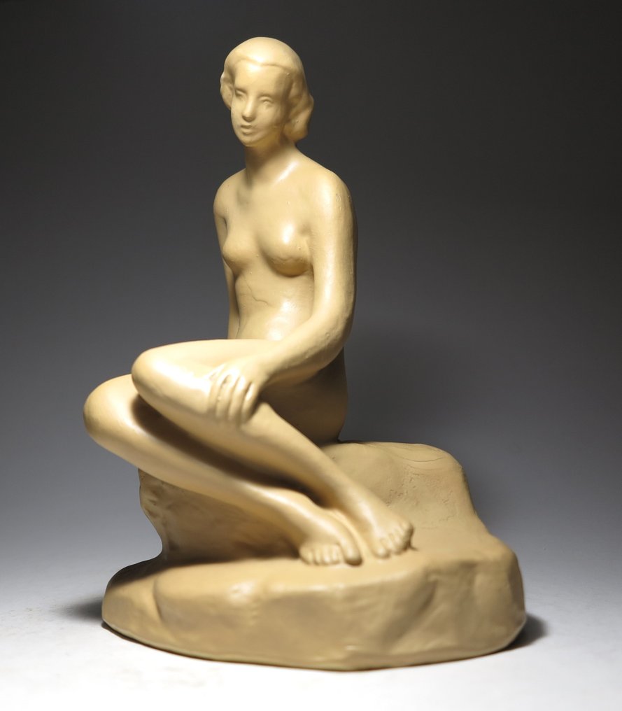 Sculpture, Art Deco Sculpture - 22.5 cm - Céramique - 1940 #1.1