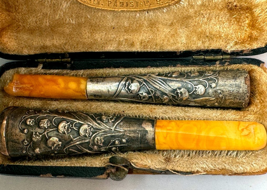 Gallwitz - Cigar holder - Amber, Gold, Silver #3.2