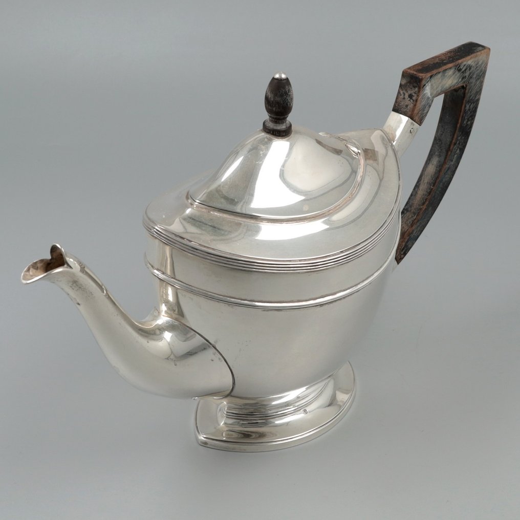 Kempen, Begeer & Vos. "Art Deco" - 茶壶 - .833 银 #1.2