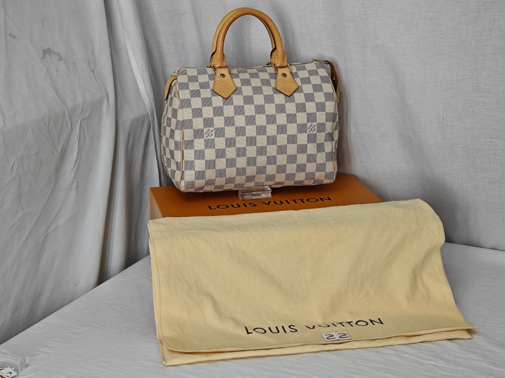 Louis Vuitton - SPEEDY 25 DAMIER AZUR - Geantă de mână #2.2