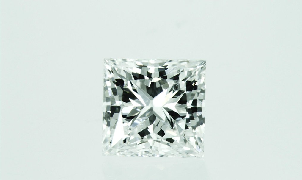1 pcs Diamond  (Natural)  - 0.91 ct - Square - E - SI1 - Gemological Institute of America (GIA) #1.1