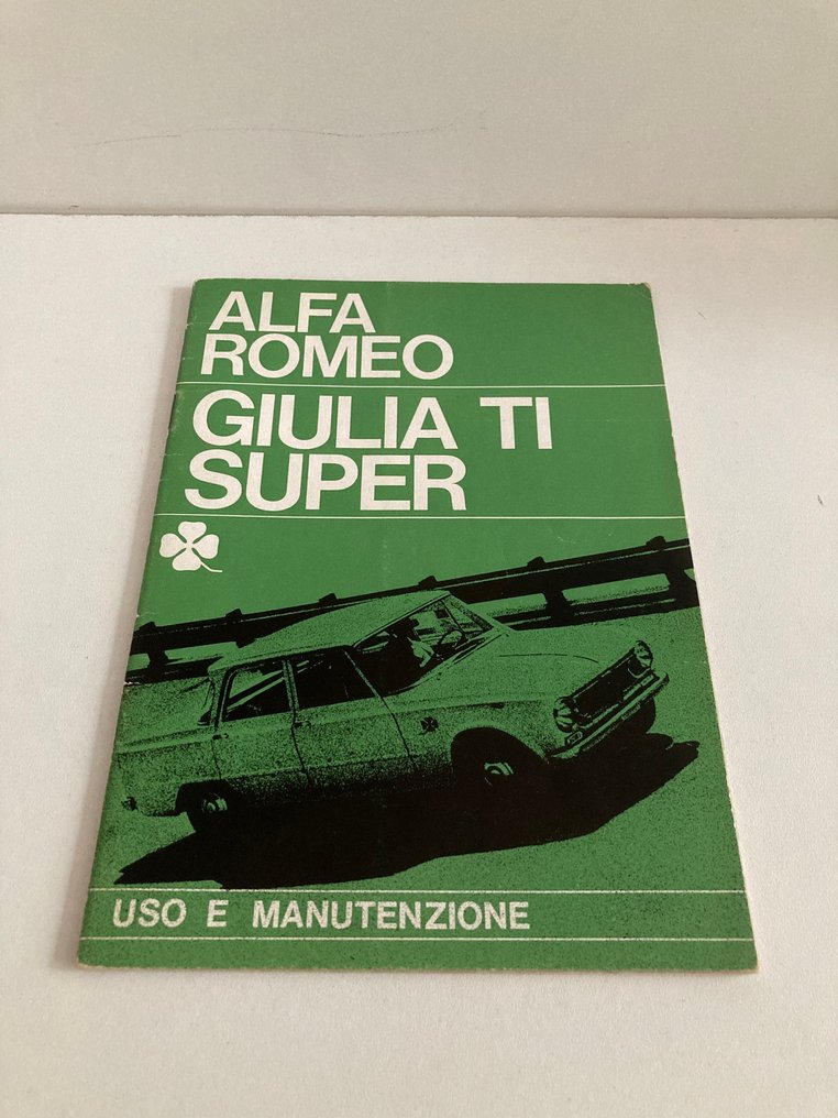 Manual - Alfa Romeo - Alfa Romeo Giulia TI Super - 1964 #1.1