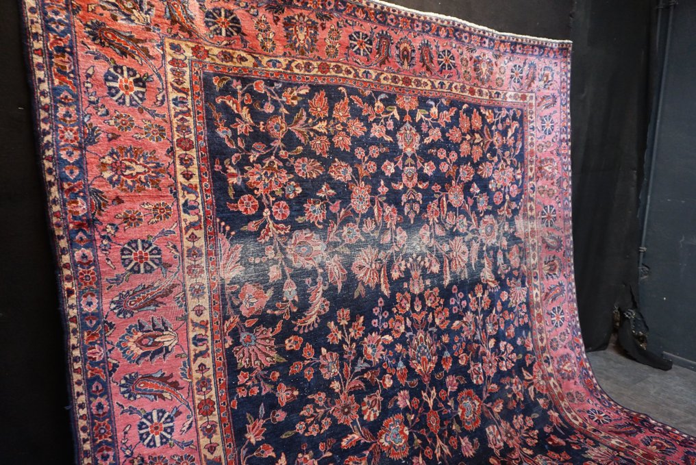 Antigo Keshan Irã - Carpete - 363 cm - 260 cm - Keshan Manchester Antigo #3.1