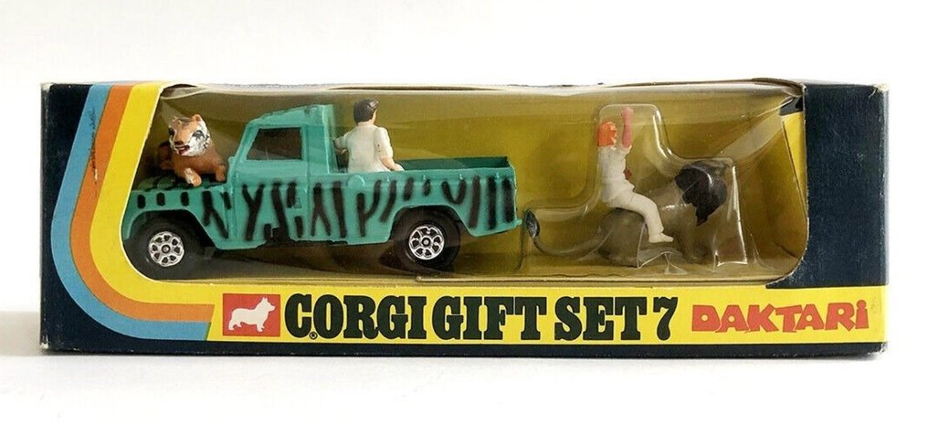 Corgi Toys - Model car -Gift Set 7 Daktari #1.1