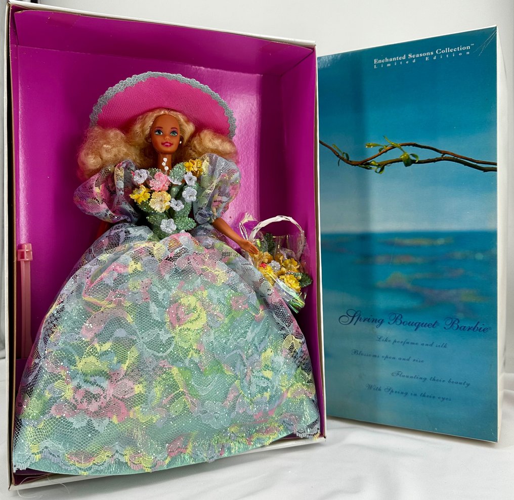 Mattel  - Barbie doll Spring Bouquet - 1994 Enchanted Seasons - 1990-2000 - USA #1.1