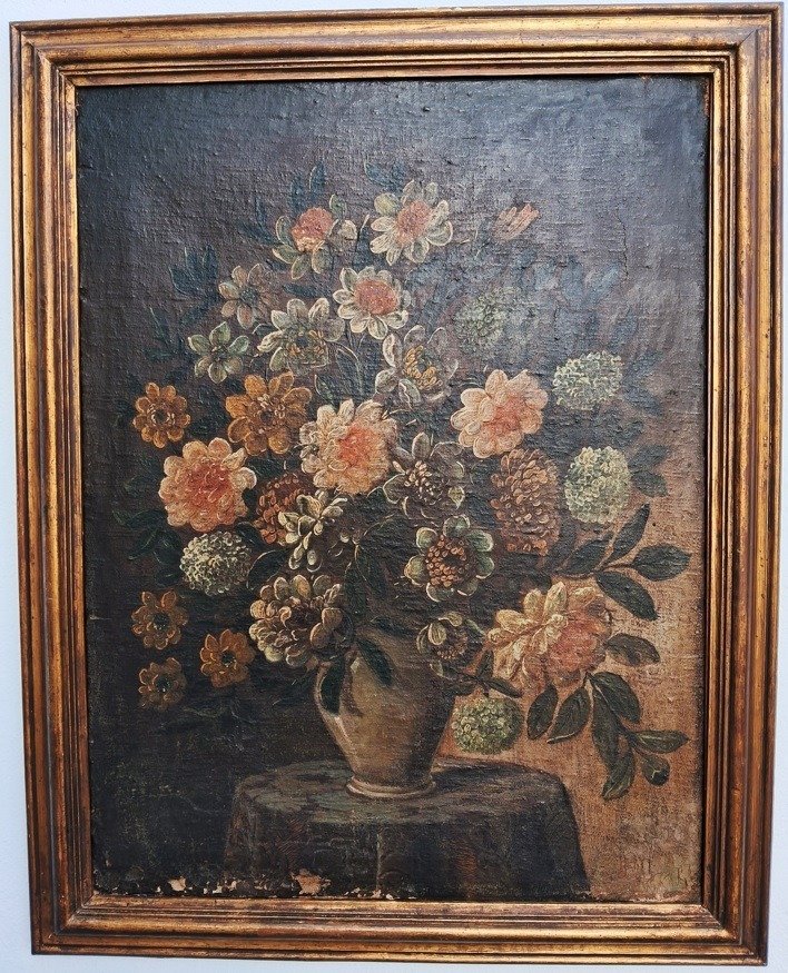 Scuola italiana (XVII-XVIII) - Vaso di fiori #2.1
