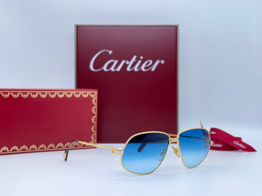 Cartier - Panthere GM Vintage Gold Planted 24k - Sunglasses #1.1