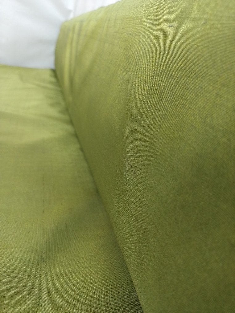 Exkluzív irizáló Organza, Forest Green szín, nagyon könnyű kéz - Textil  - 500 cm - 300 cm #1.1