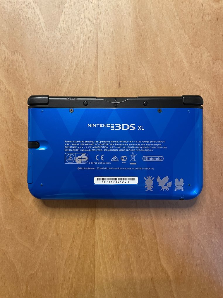 Nintendo - 3DS XL Pokemon X Y Blue Limited Edition - Joc video portabil - În cutia originală #2.2