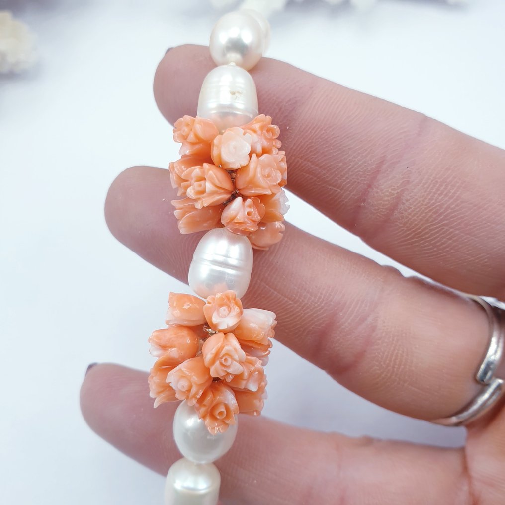 Coral - Silver - Bracelet #1.2