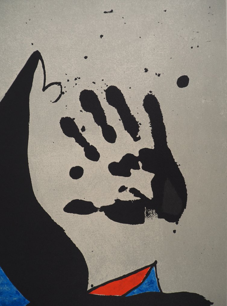 Joan Miro (1893-1983) - Femme à l'oiseau #4.3