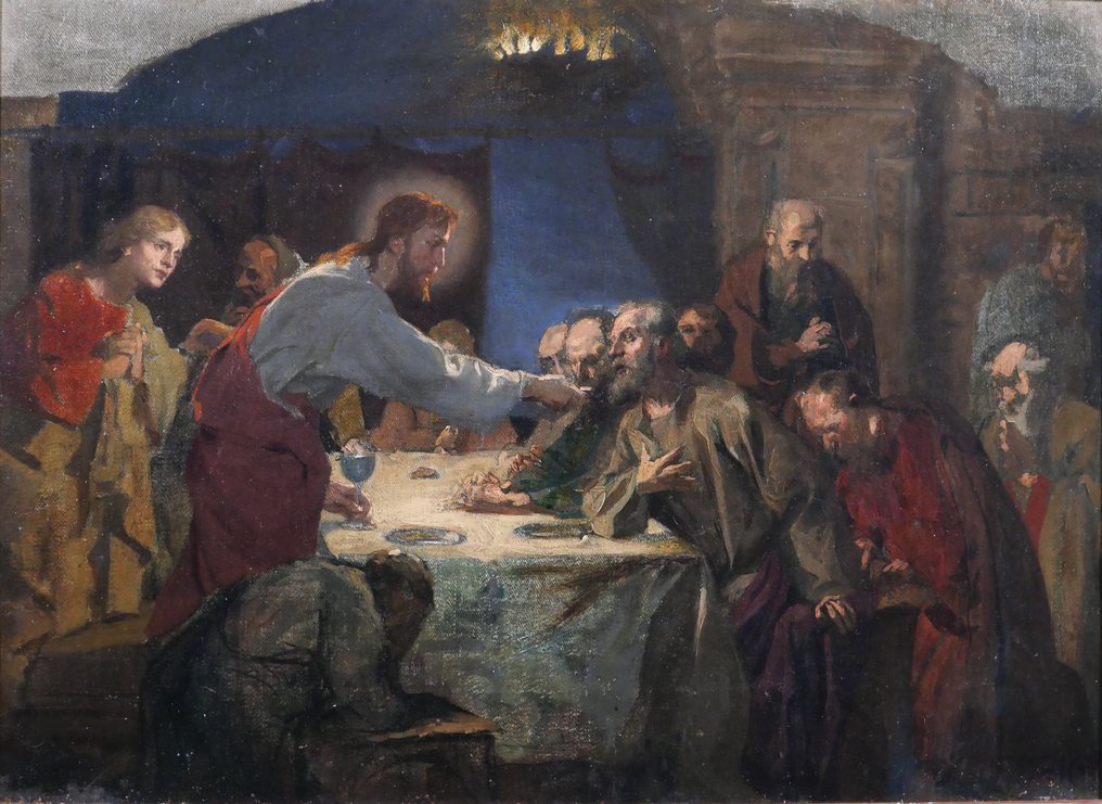 Franz Xaver Dietrich (1882-1962) - The last supper #1.1