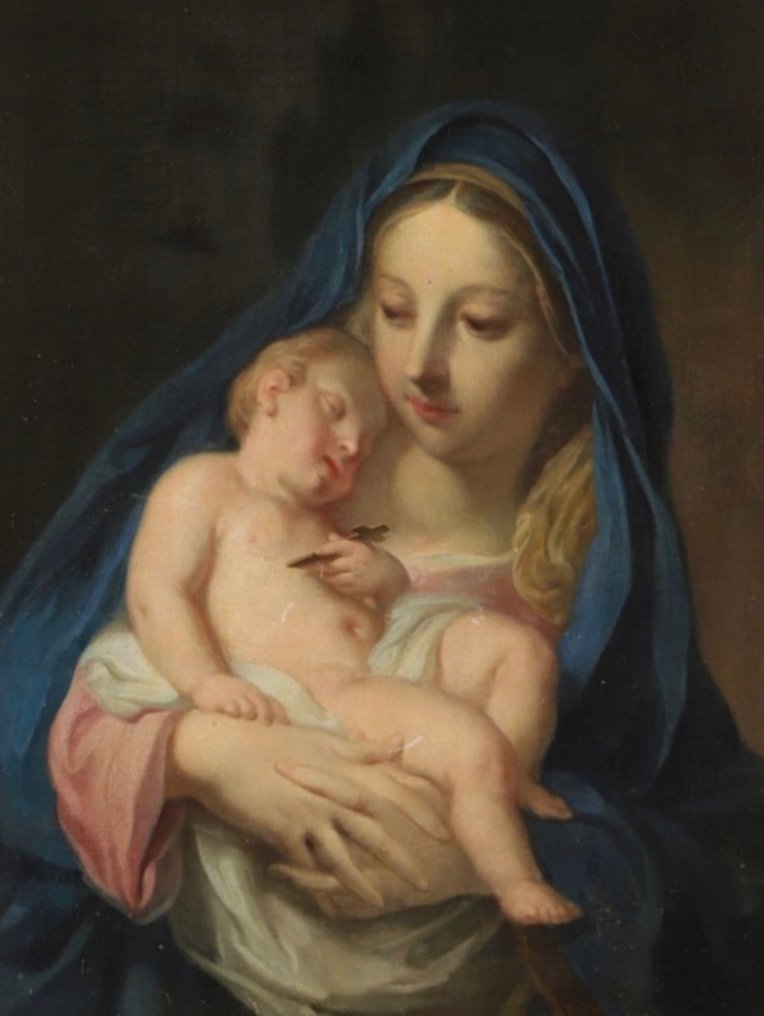 Gambettino Cignaroli (1706–1770), Follower of - Madonna con Bambino #1.1