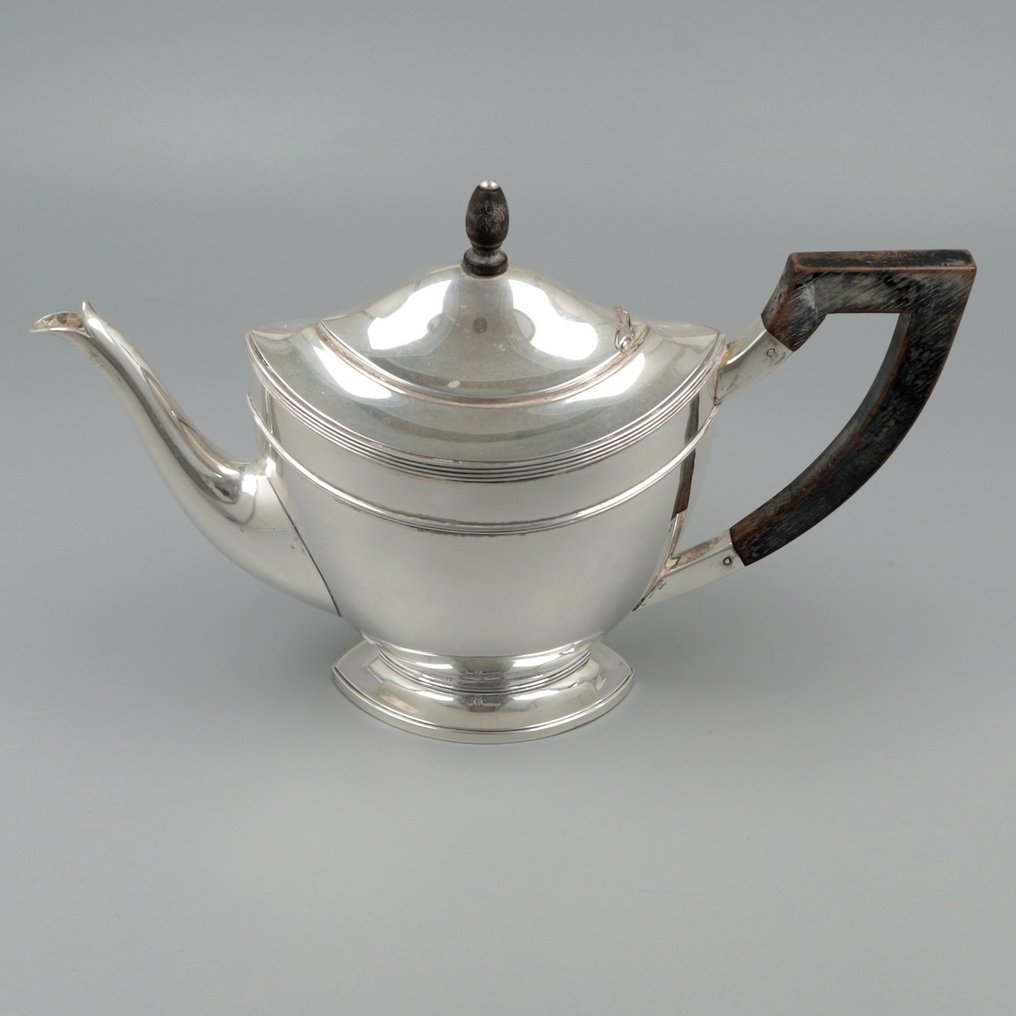 Kempen, Begeer & Vos. "Art Deco" - 茶壶 - .833 银 #1.1