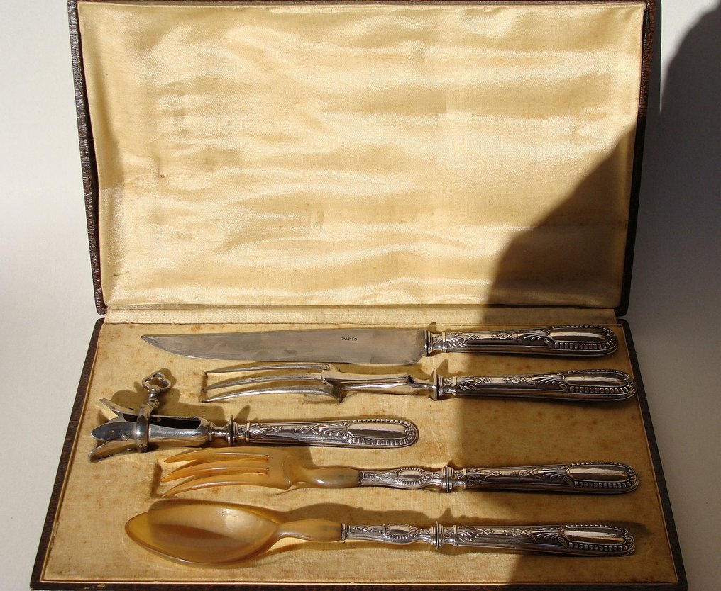 Art Nouveau Serving Set - Cutlery set - 950 silver #2.1
