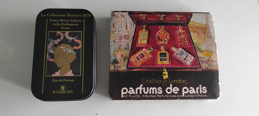 Cristina of London Parfums de Paris e Borsari - Parfümös üvegcsék (9) - Üveg #1.1