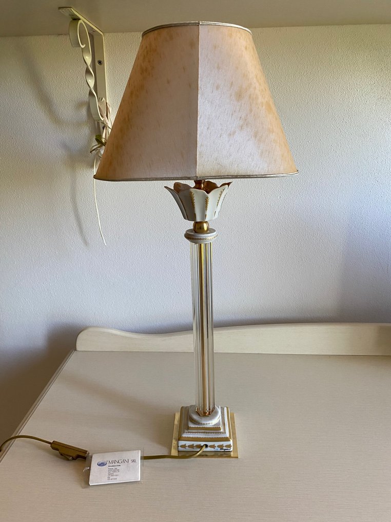 Giulia Mangani - Table lamp - Brass, Glass, Porcelain #3.1