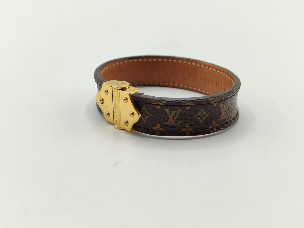 Louis Vuitton - Stål, Lærbelagt lerret - Armbånd #1.1