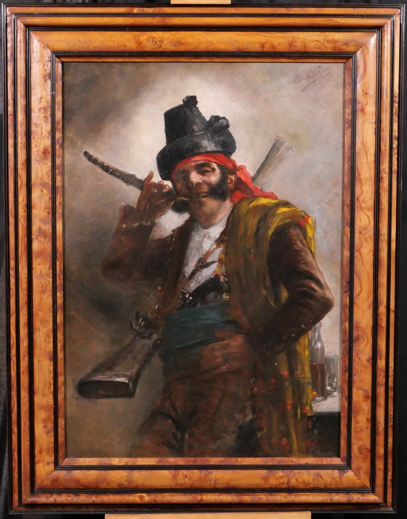 Carlos Rico (?) - Portrait of the Spanish gangster Jose-Maria, known as El Tempranillo (1800/1805 - 1833) #1.2