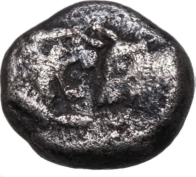 吕底亚， 萨德斯. KROISOS (~564-540 BCE). 1/12 Stater Löwe, Stier #1.1