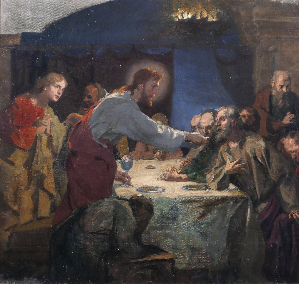 Franz Xaver Dietrich (1882-1962) - The last supper #2.1