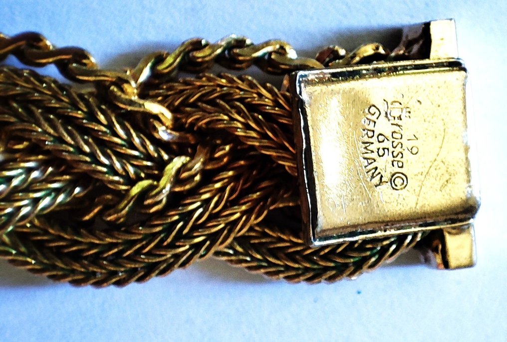 Grossé "Dior" et Exellence - Bañado en oro - Aro para cuello #2.1