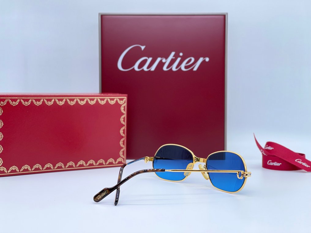 Cartier - Panthere PM Vintage Gold Planted 24k - Sunglasses #3.2