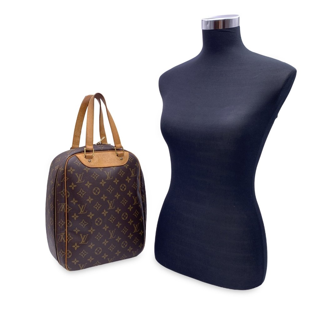 Louis Vuitton - Brown Monogram Canvas Excursion Shoe Travel Bag - Handbag #2.1