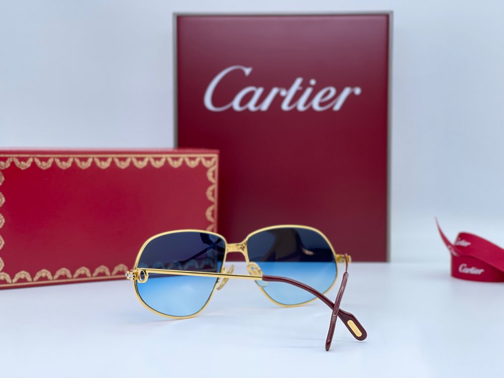 Cartier - Panthere GM Vintage Gold Planted 24k - Sunglasses #3.1