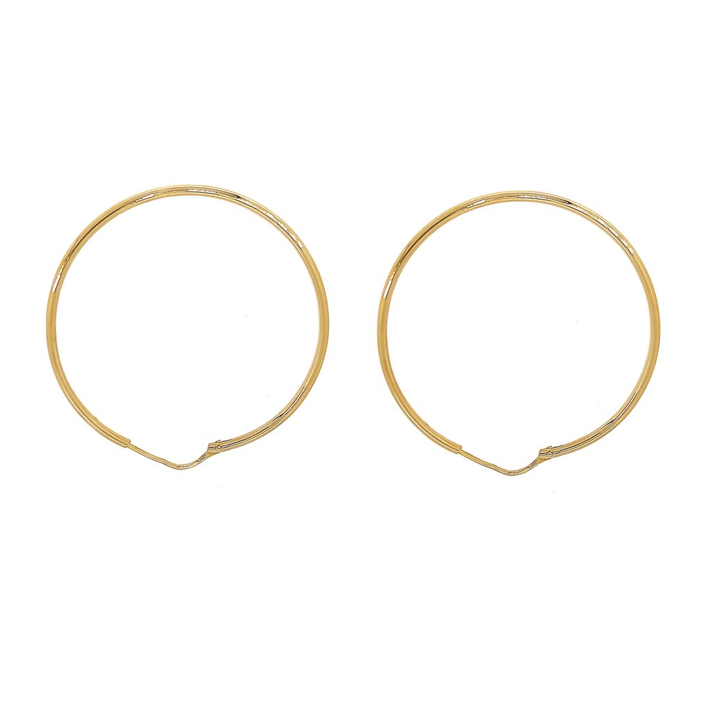 耳環 - 18 克拉 黃金 #1.2