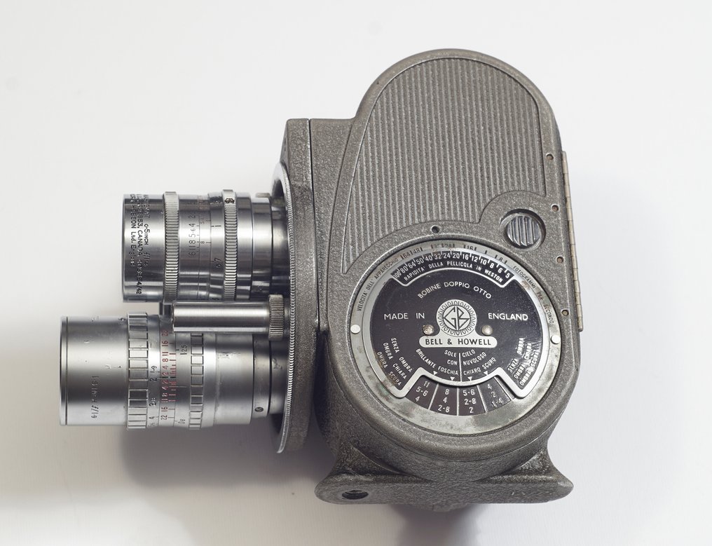 Taylor Hobson COOKE Ivotal + Serital + Taytal + Bell & Howell double super 8 類比攝影機 #1.1