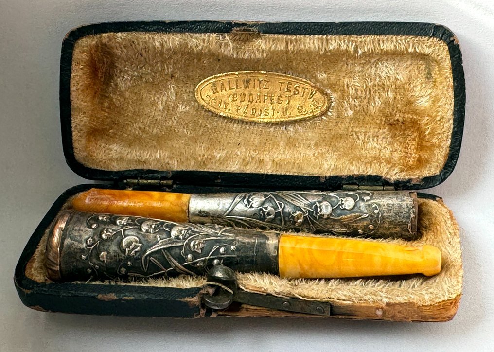Gallwitz - Cigar holder - Amber, Gold, Silver #1.1