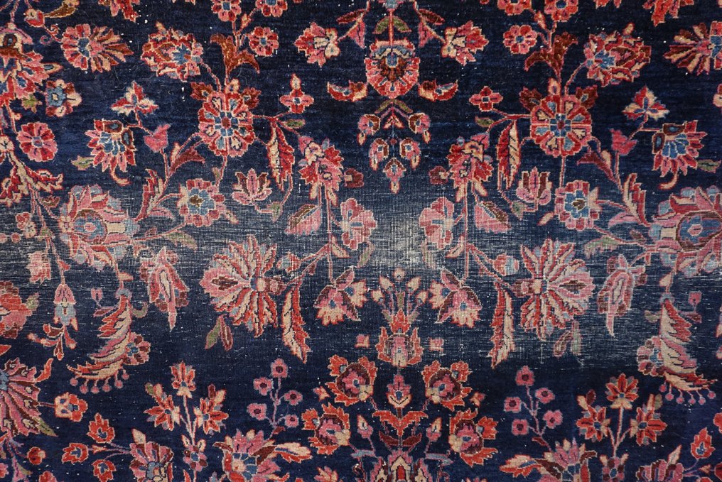 Antigo Keshan Irã - Carpete - 363 cm - 260 cm - Keshan Manchester Antigo #3.2
