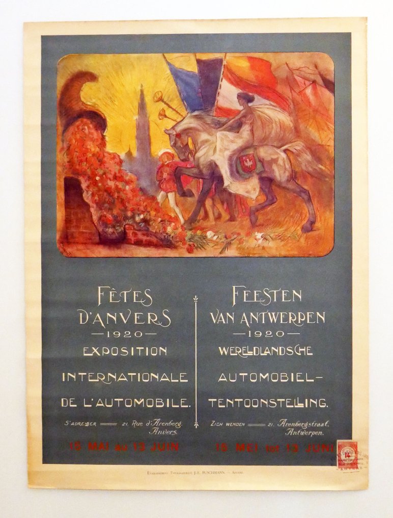 Gustave Donnet - Feesten van Antwerpen / Fêtes d'Anvers - Anni 1920 #2.1