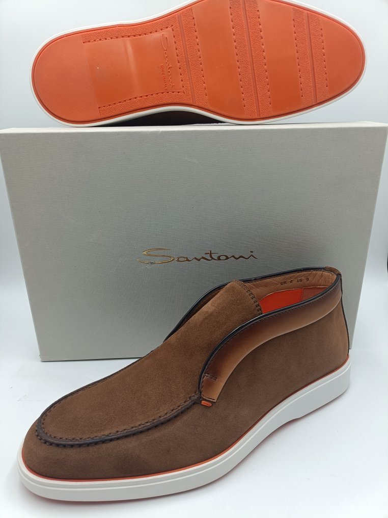 Santoni - 乐福鞋 - 尺寸: UK 8 #1.1