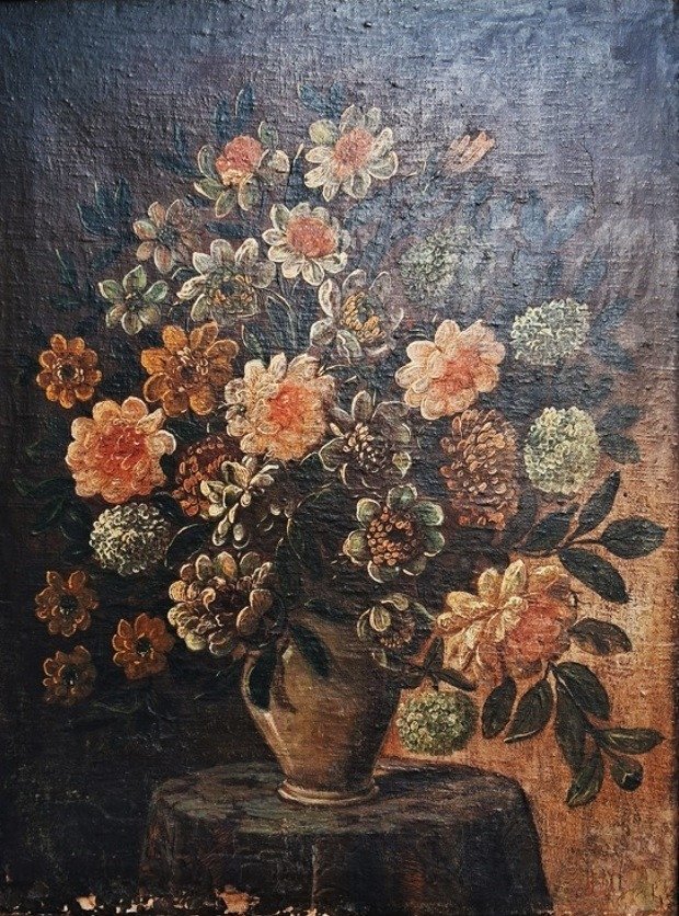 Scuola italiana (XVII-XVIII) - Vaso di fiori #1.2