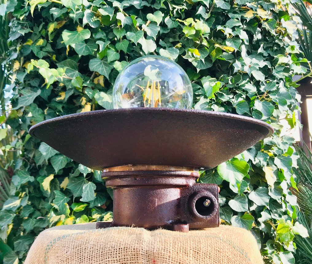 Lámpara industral de hierro - Mennyezeti lámpa - Vas #3.1