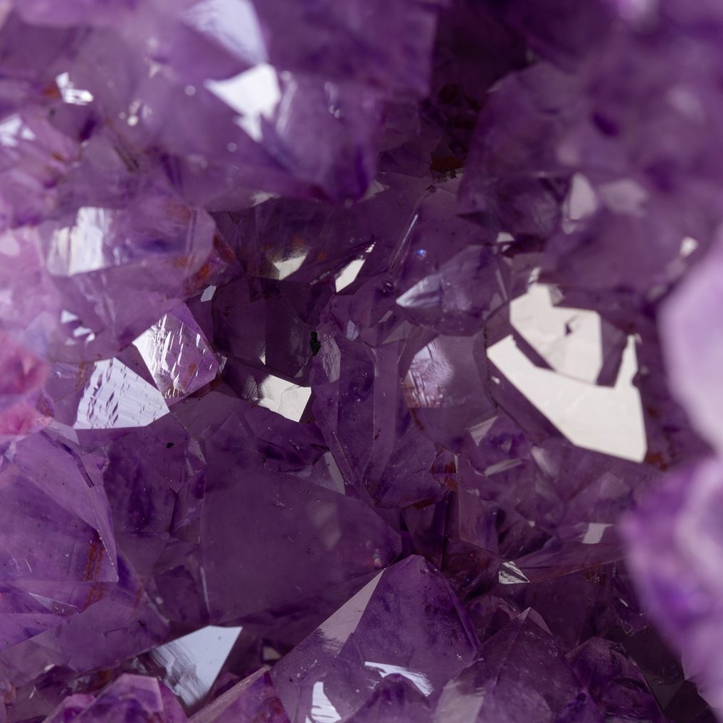 Améthyste - Quartz violet profond Druse - Hauteur : 350 mm - Largeur : 225 mm- 13200 g #1.2