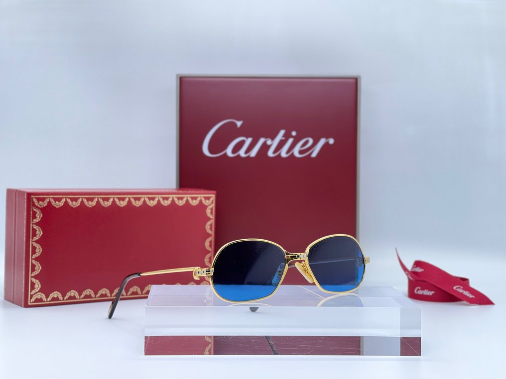 Cartier - Panthere PM Vintage Gold Planted 24k - Sunglasses #1.1