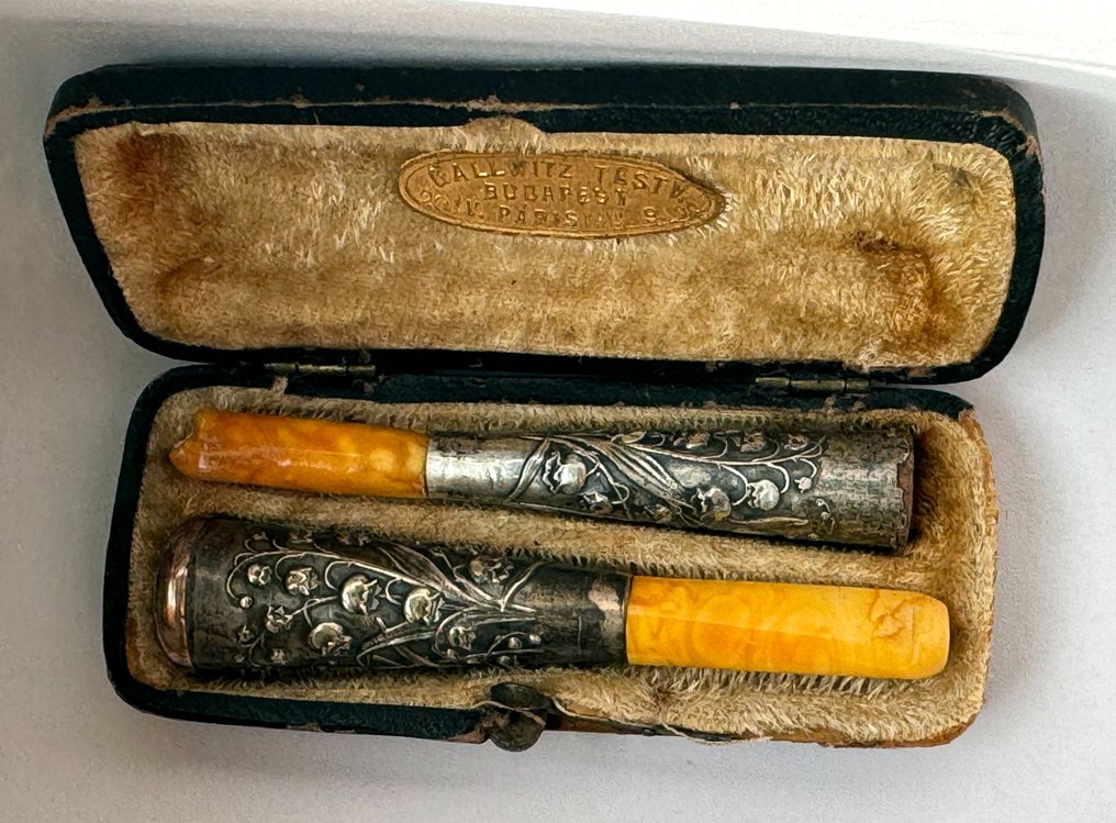Gallwitz - Cigar holder - Amber, Gold, Silver #2.1