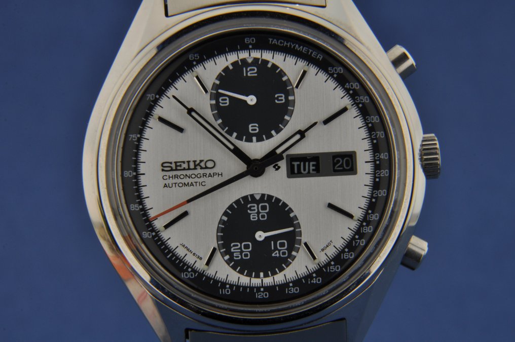 Seiko - Panda Chronograph Automatic - 6138-8020 - Herren - 1970-1979 #2.1