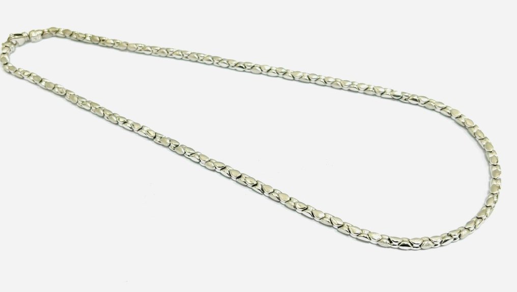 Halskette - 18 kt Weißgold #1.1