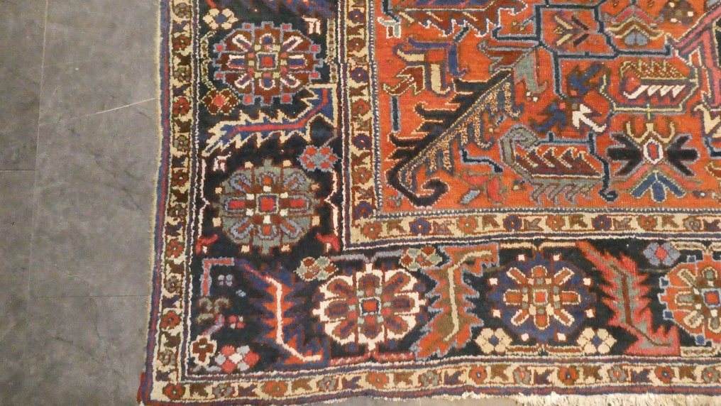 赫里茲·伊朗 - 地毯 - 333 cm - 242 cm - 古董 #3.1