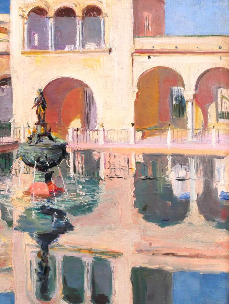 William Adolphe Lambrecht (1876 - 1940) - Spain, Seville, Real Alcázar #3.2