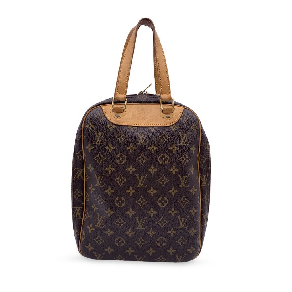 Louis Vuitton - Brown Monogram Canvas Excursion Shoe Travel Bag - Handbag #1.1