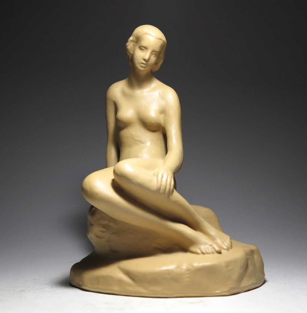 Sculpture, Art Deco Sculpture - 22.5 cm - Céramique - 1940 #1.2
