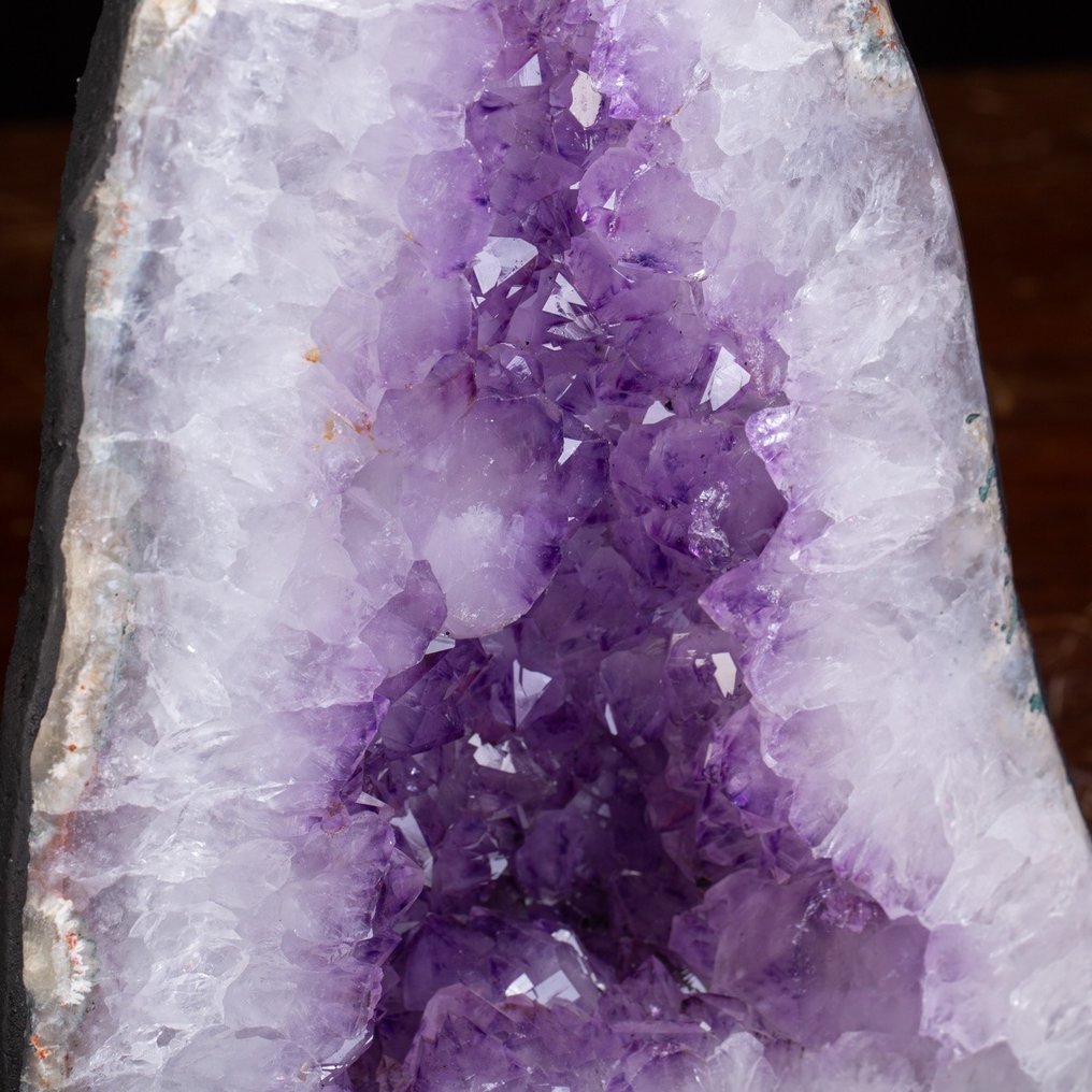 Améthyste - Quartz violet profond Druse - Hauteur : 350 mm - Largeur : 225 mm- 13200 g #2.1